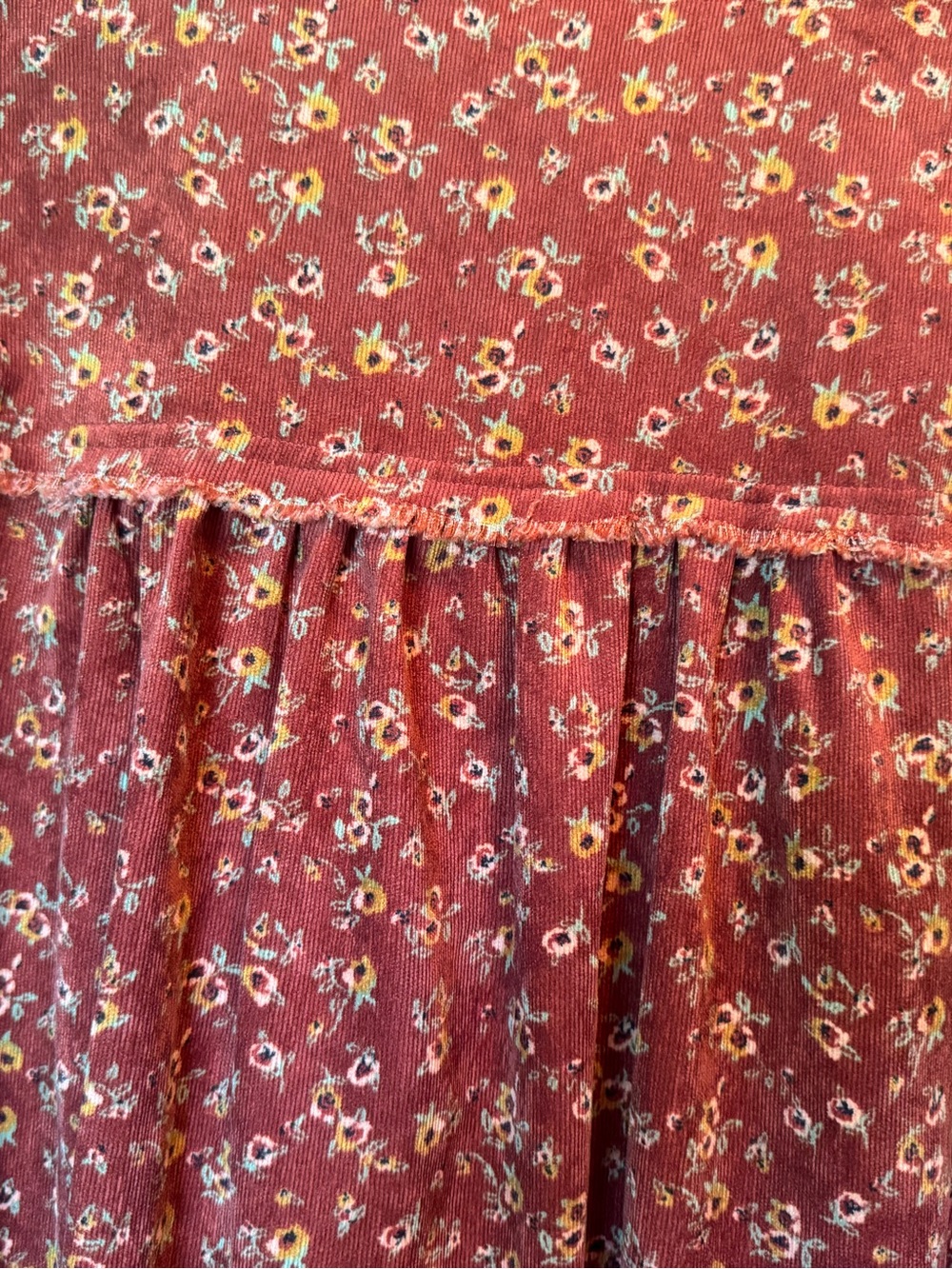 Umgee Corduroy Button-Up Dress NWT - Picture 8 of 12